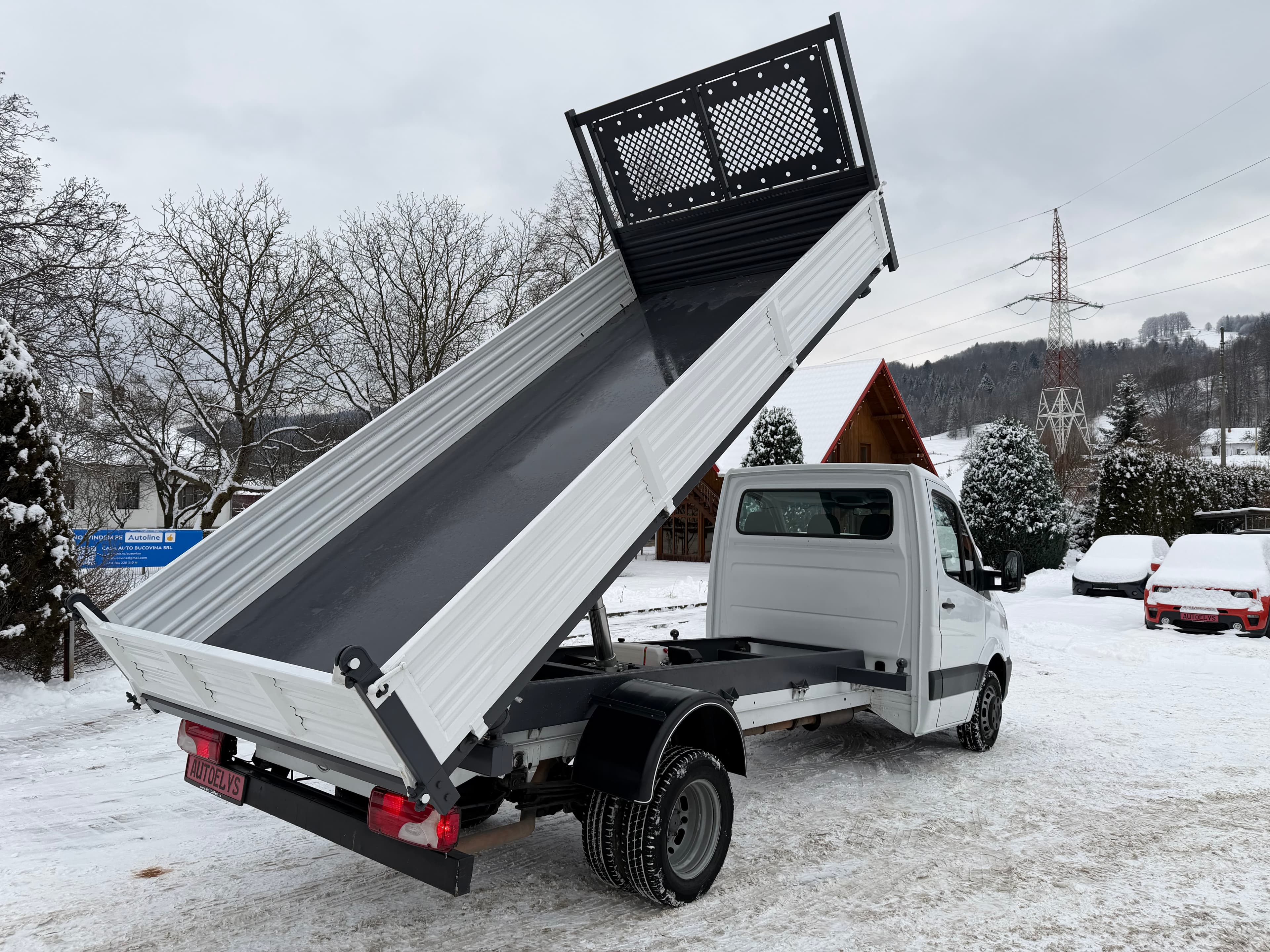 MERCEDES-BENZ SPRINTER 519,3.0 CDI, 190CP, BASCULABIL 3 LATURI - 2012