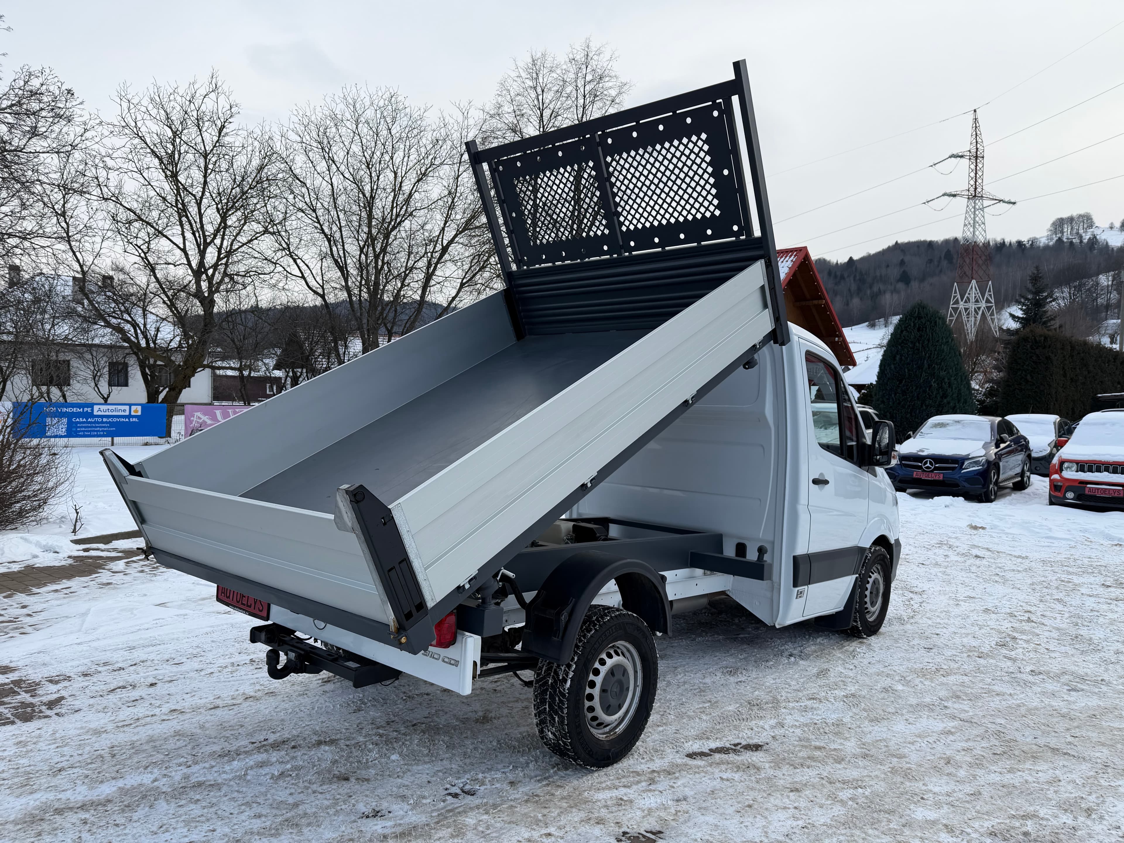 MERCEDES-BENZ SPRINTER 316 ,2.2 CDI, 163CP, BASCULABIL 3 LATURI - 2016